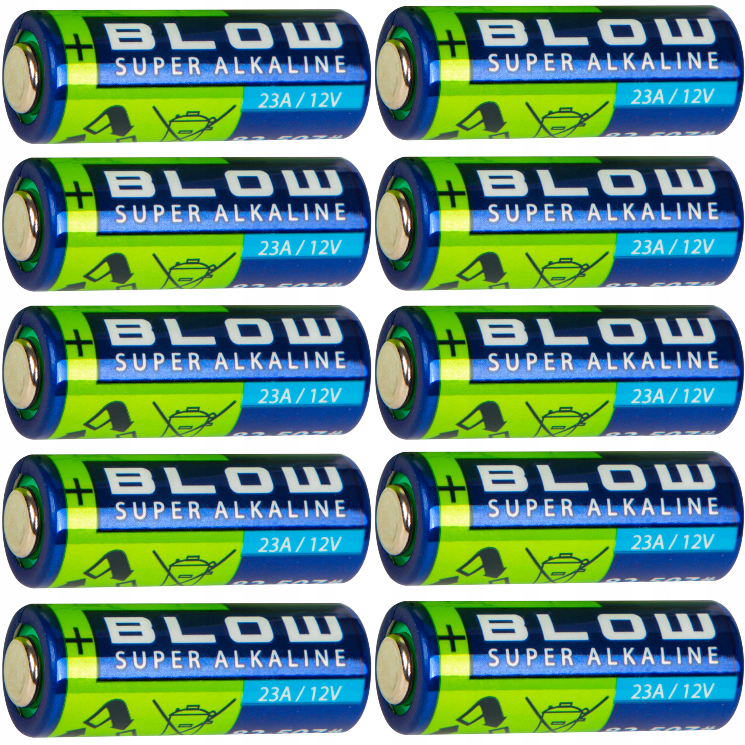 

10X Bateria Alkaliczna 23A 12V Pilot Brama Alarm