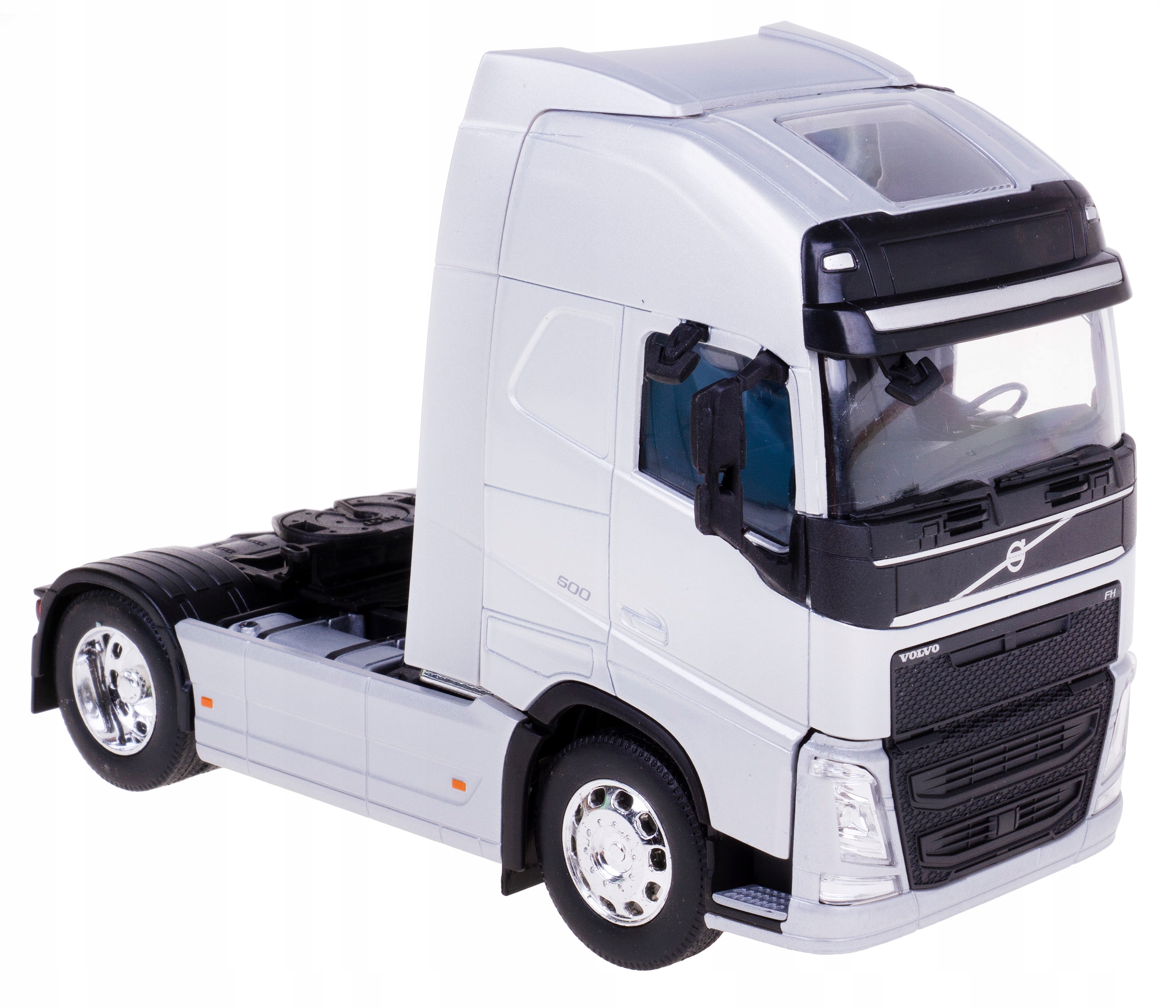 Volvo Fh 500 Tahač Tir Welly 1:32 Stříbrný