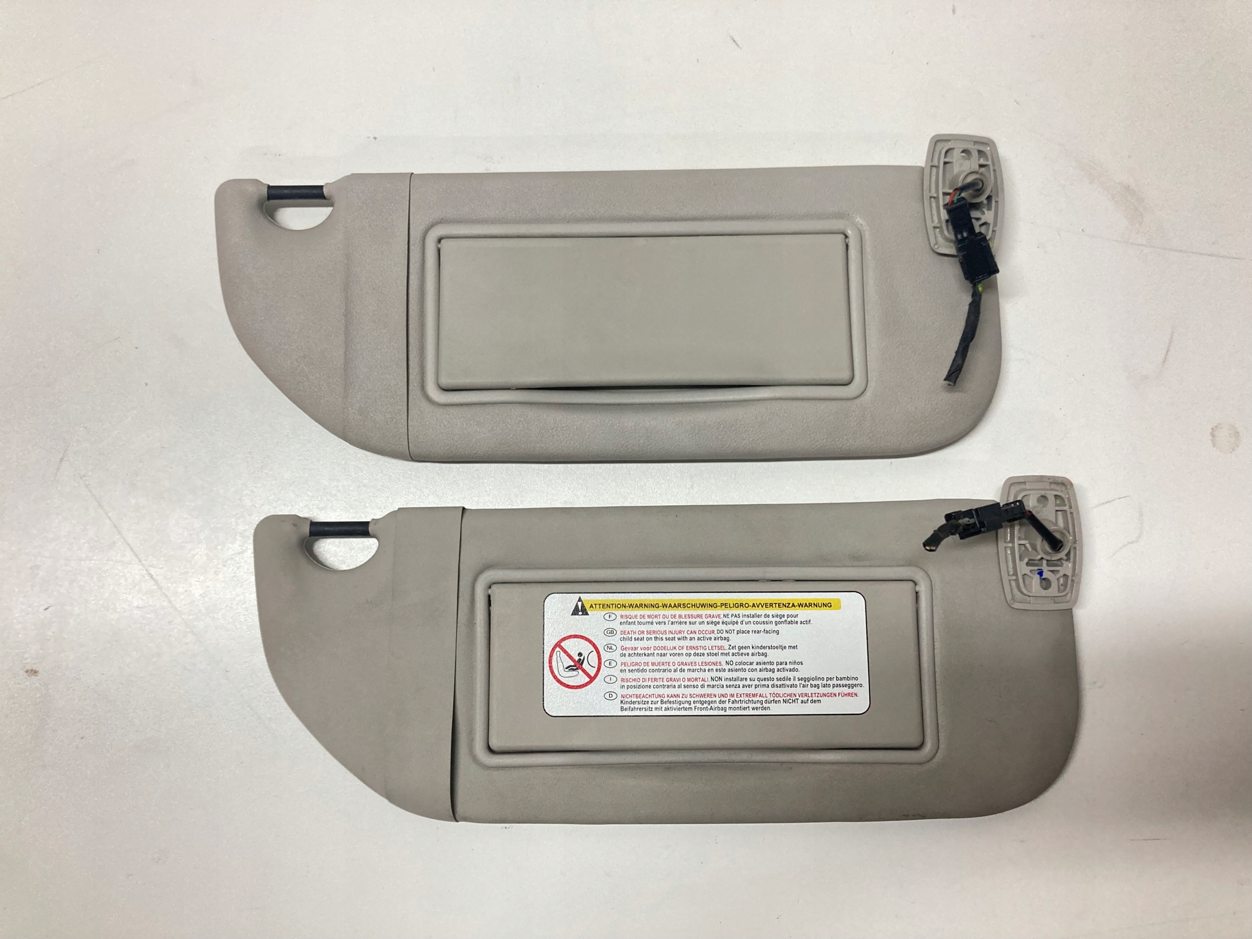 visor right PODSWIETLANY Citroen C2 C3 visor