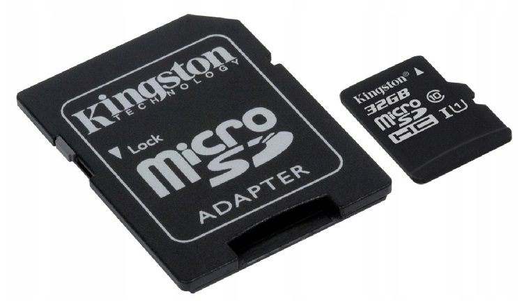 KINGSTON MICROSD карта 32GB Micro CL10 адаптер SD модель SDCS/32GB