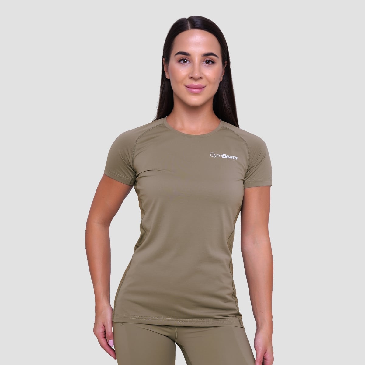GymBeam Damska koszulka do biegania Pulse Vetiver XL