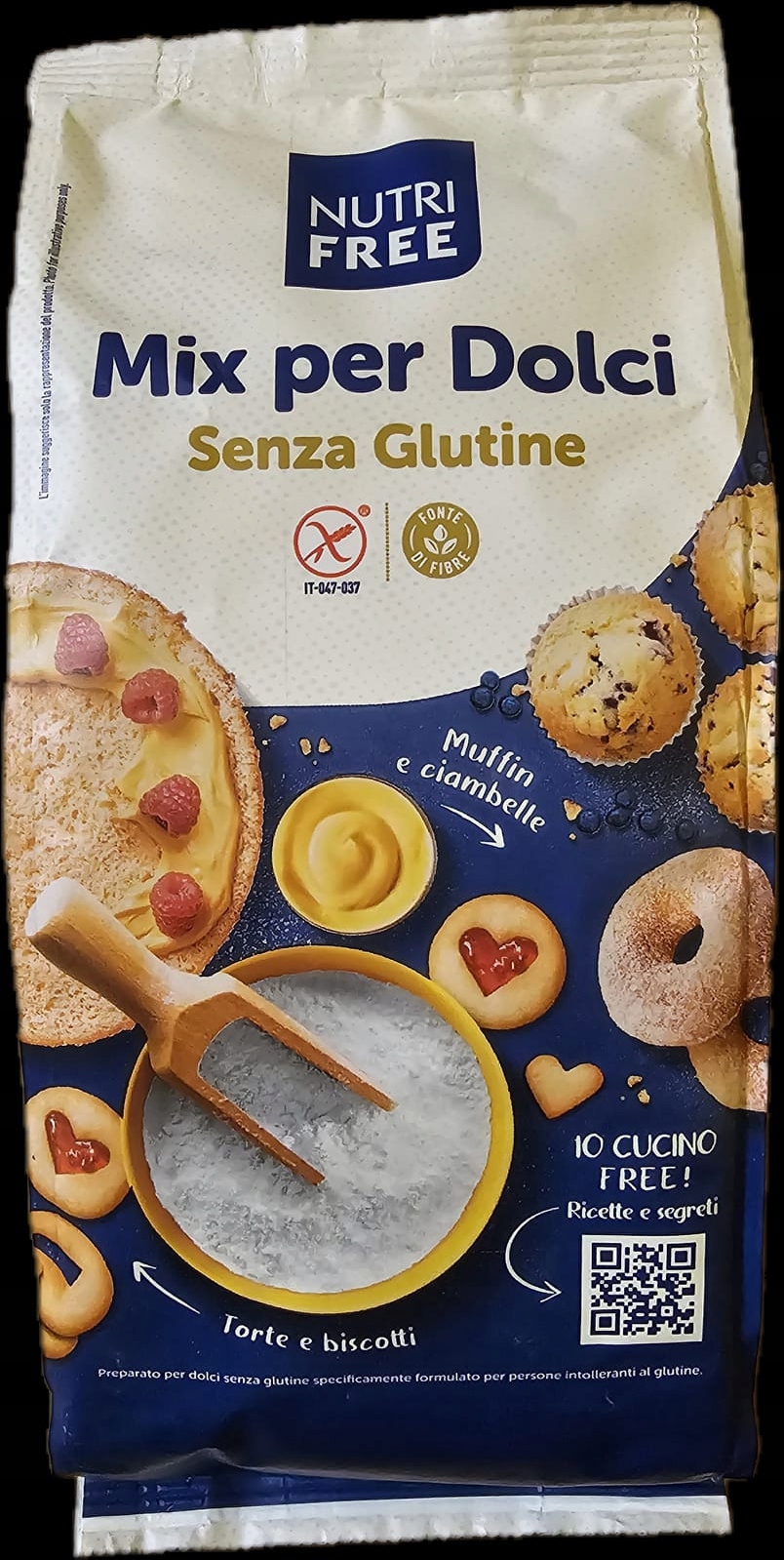 italská bezlepková mouka na koláče Mix per Dolci Nutri free 1000 g