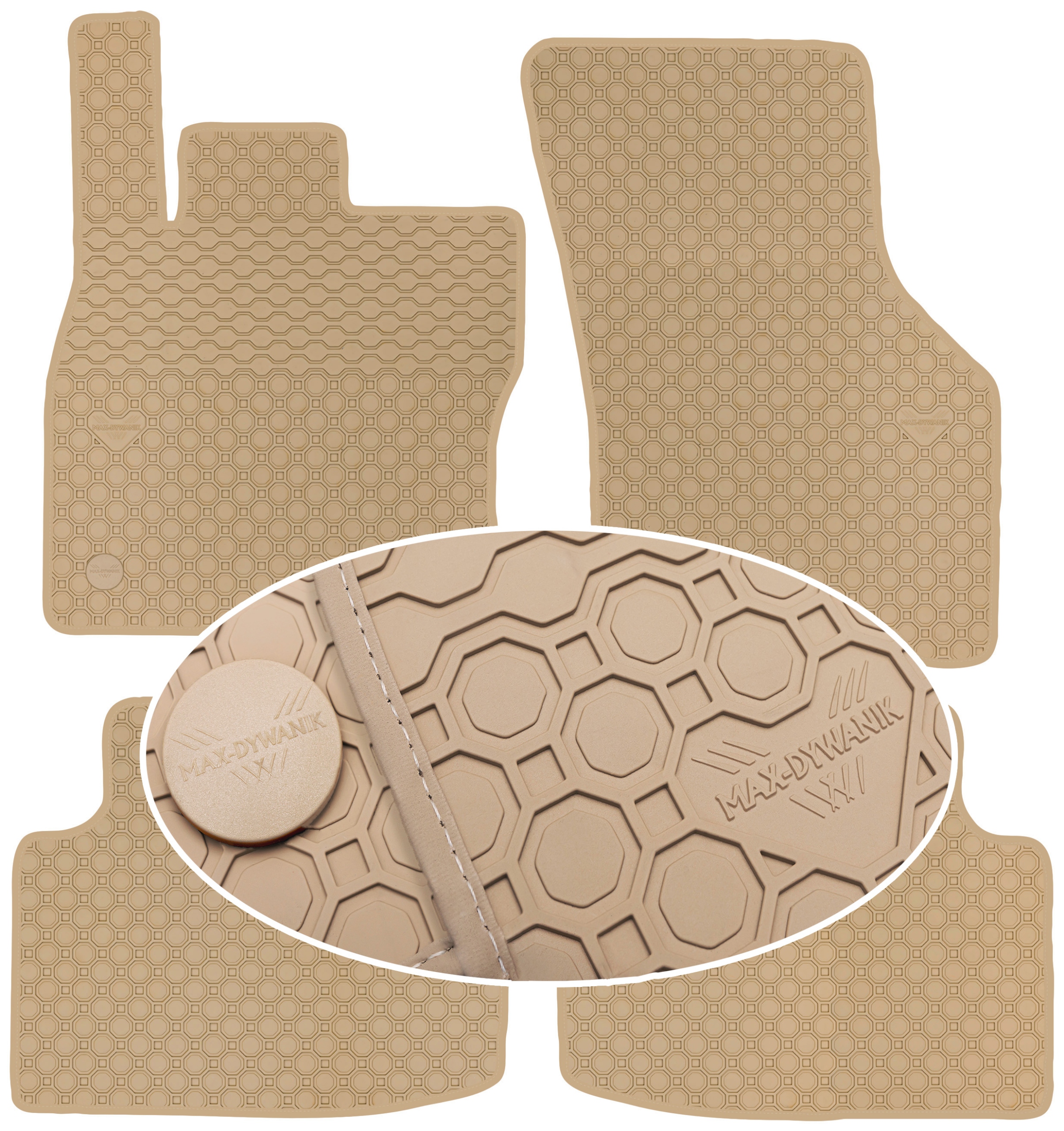 Seat Leon IV eTSI 2020 Koberce Béžové