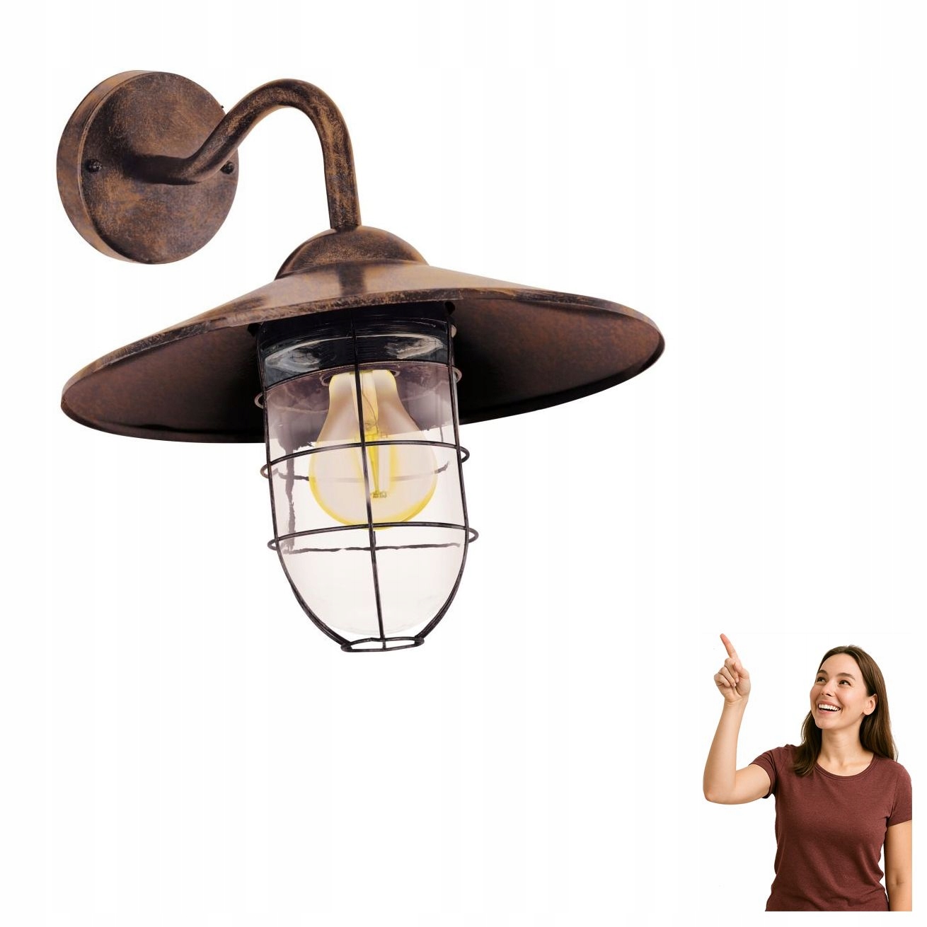 Venkovní nástěnné svítidlo Melgoa 94863 Eglo