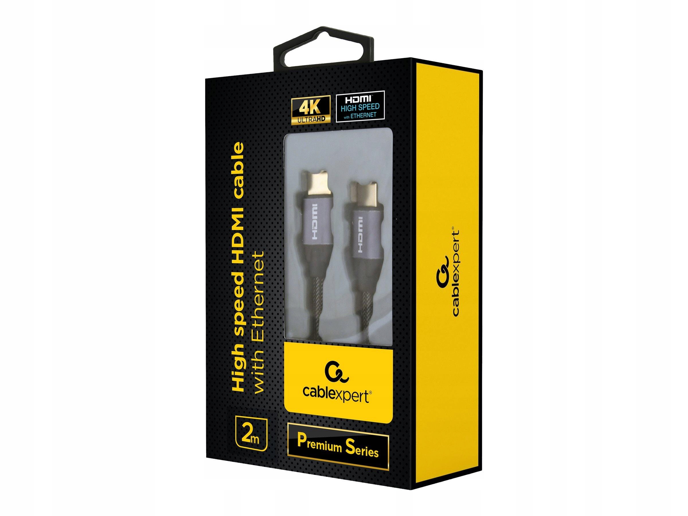 Gembird CCBP-HDMI-2M Gembird kabel Hdmi High Speed Ethernet V2.0 4K Uhd
