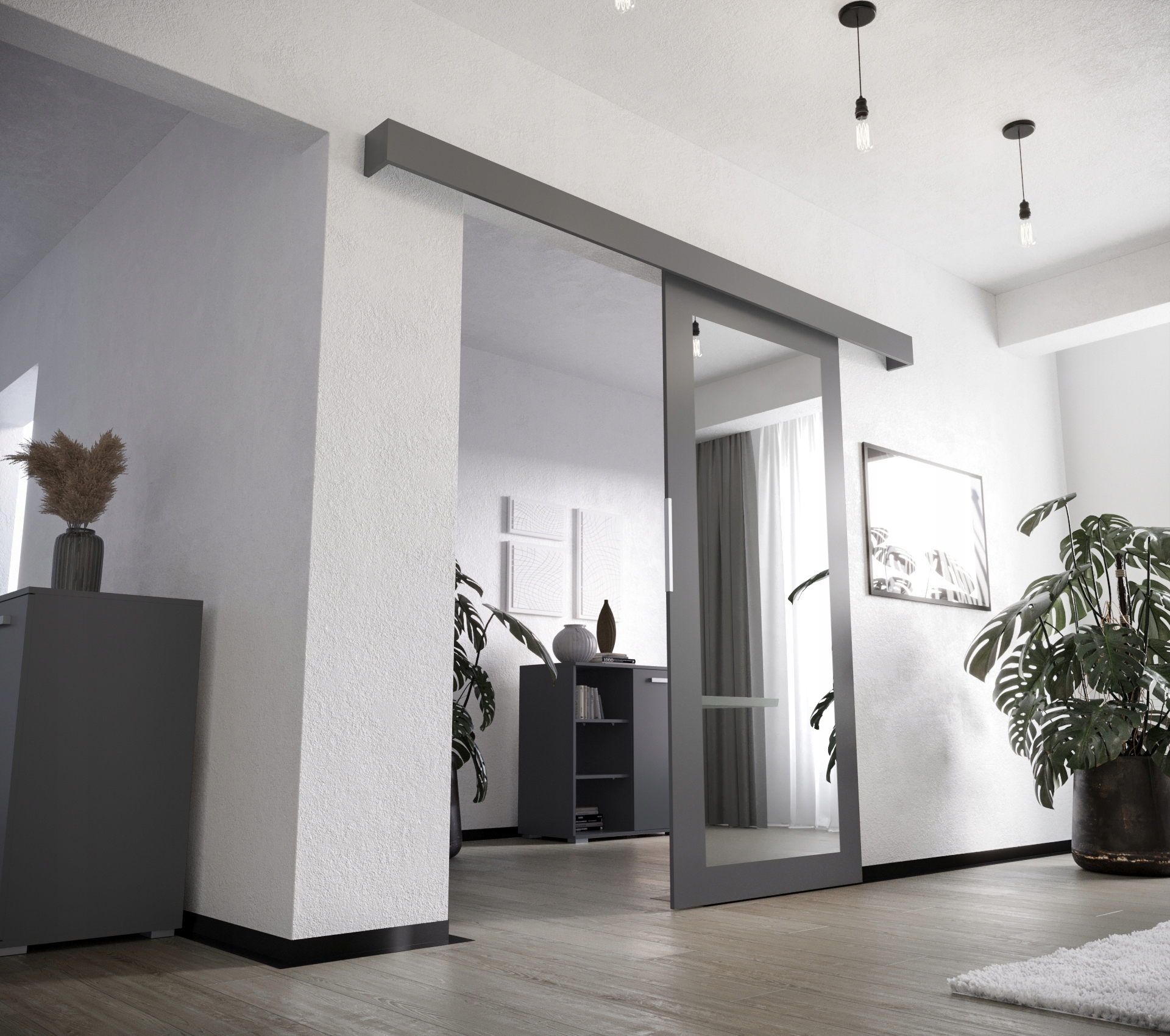 Drzwi Przesuwne Wewnętrzne Denver VDLI86 O-sofa