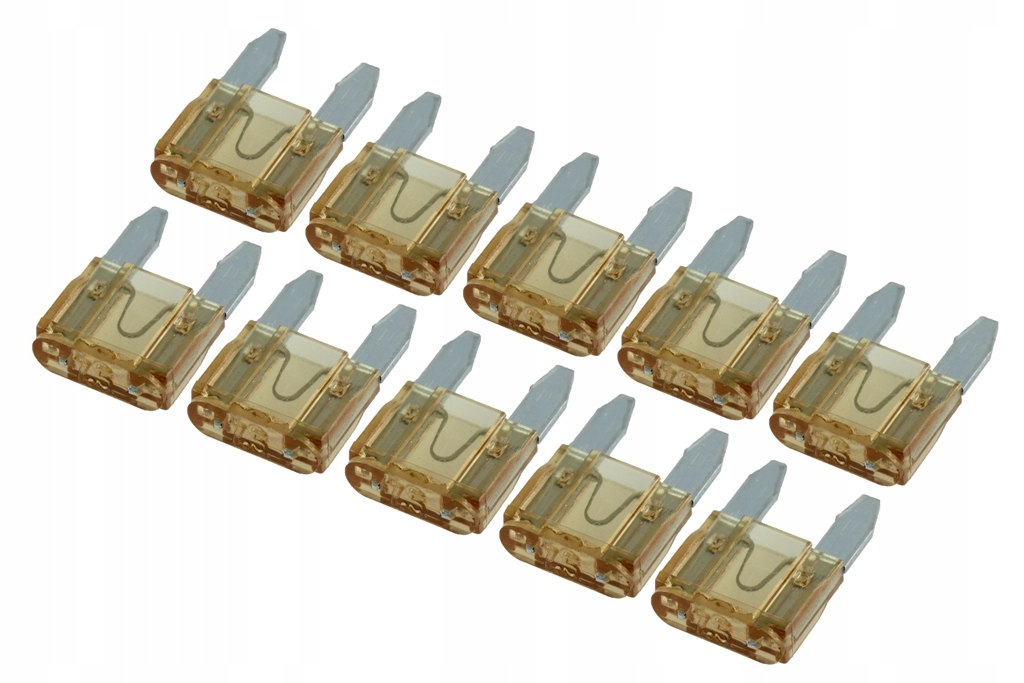 BEZPIECZNIK PŁYTKOWY MINI MINIVAL 7.5A 10sztuk
