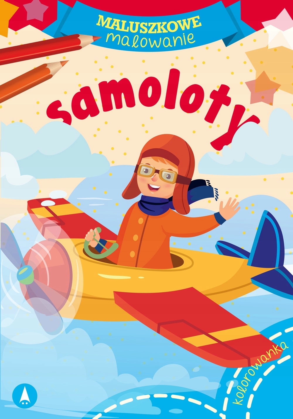 

Maluszkowe malowanie Samoloty Kolorowanka Malowank