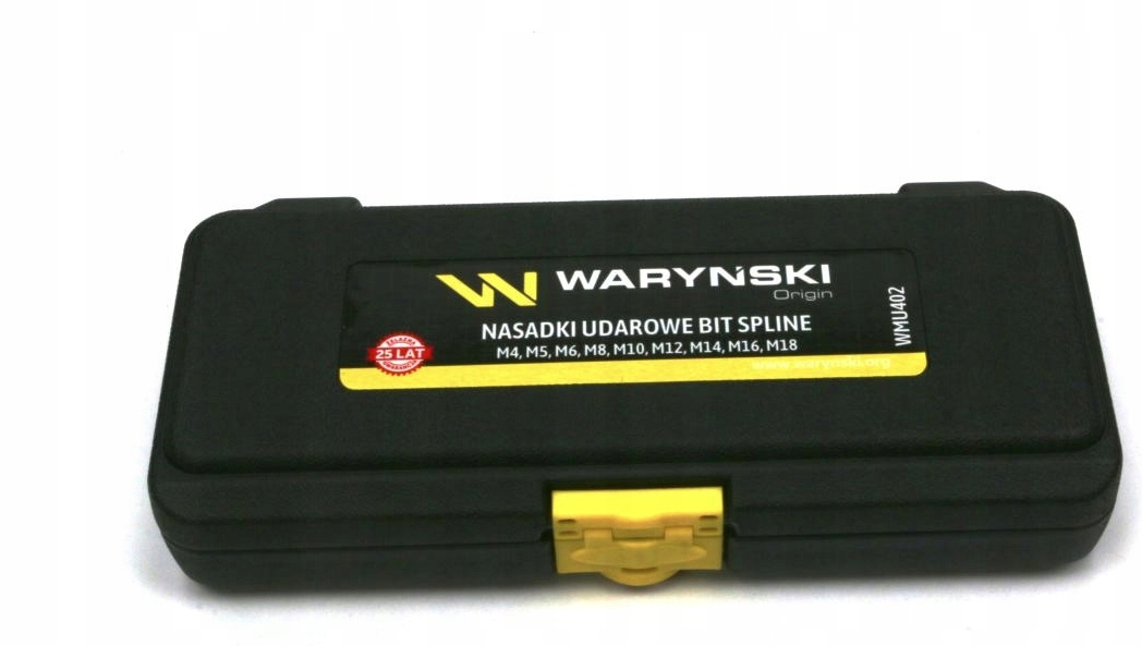 Sada rázových nástavců 1/2 Spline typ 9 el Waryński WMU402