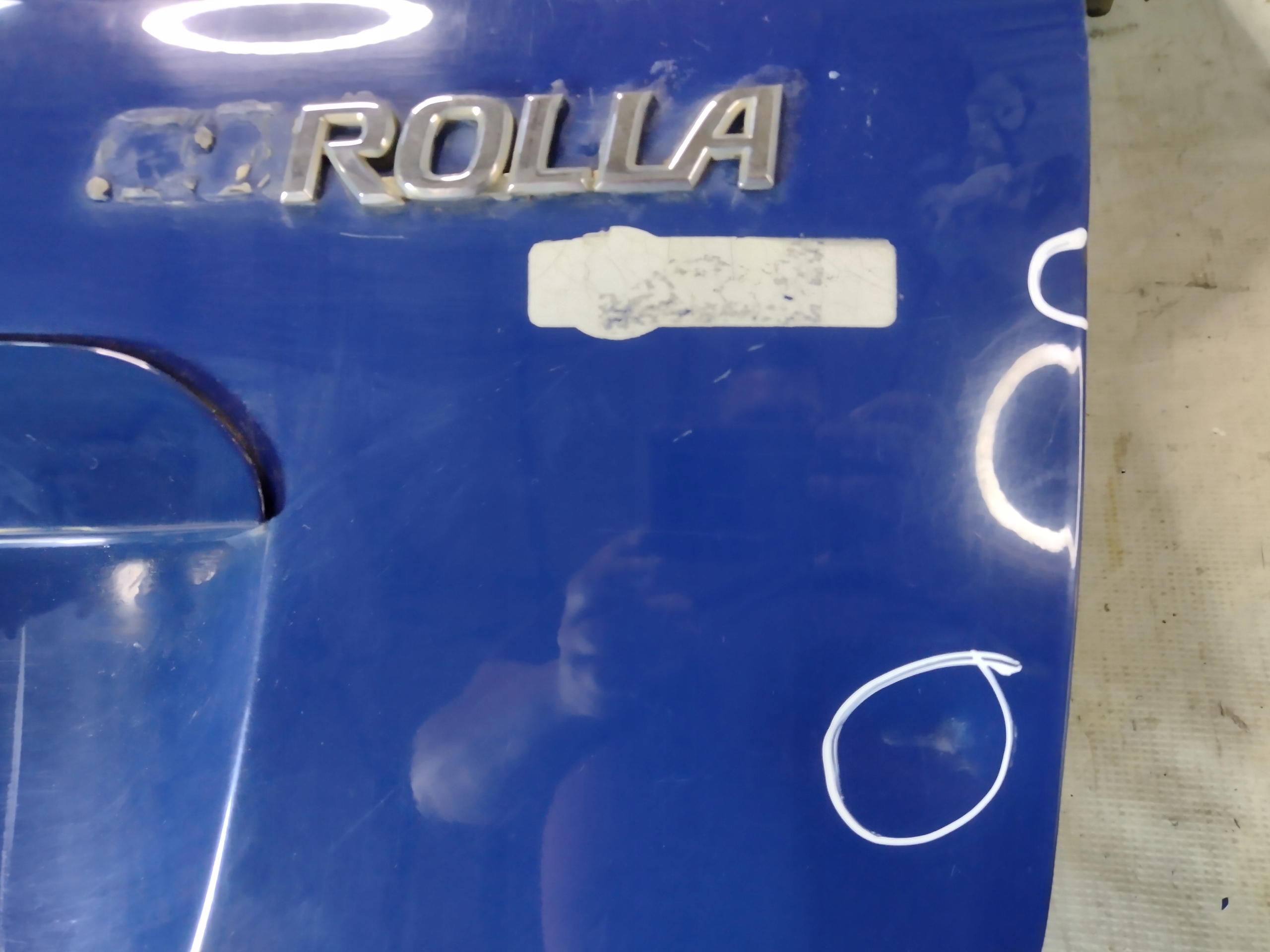 trunk door boot Toyota Corolla E12 HB k: 8Q4