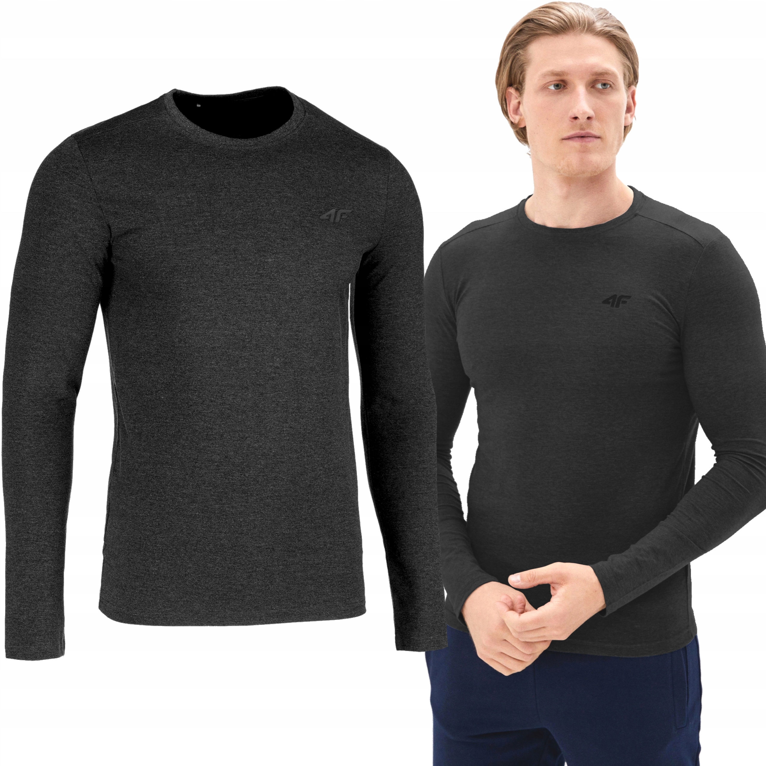 

Longsleeve Koszulka Męska 4F Sportowa Bluza XXL