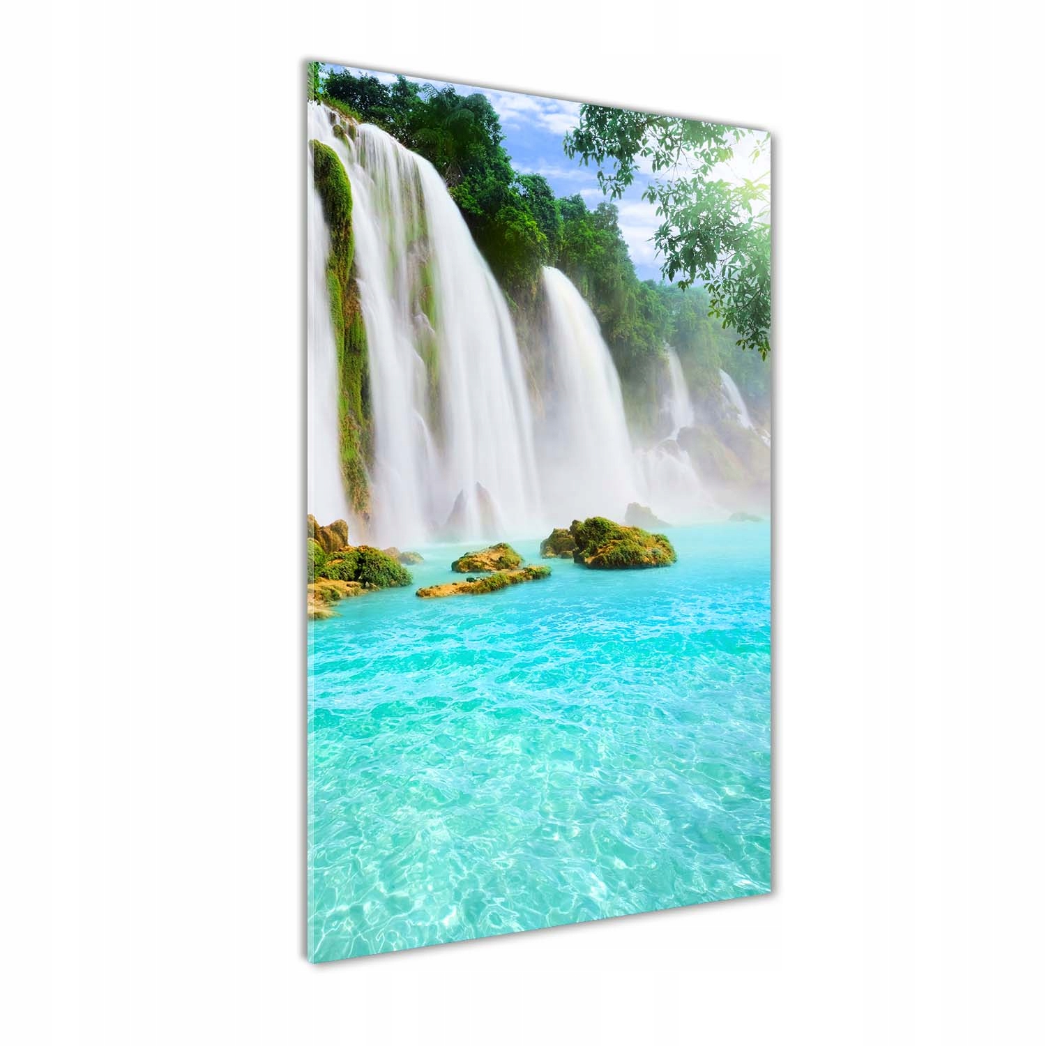 

Foto obraz akrylowy na ścianę Wodospad 50x100 cm