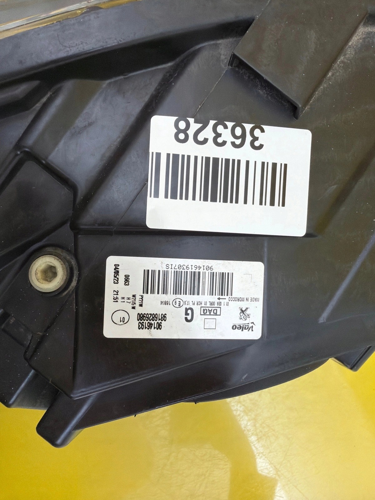 light left Peugeot Partner IV Rifter normal 9816826980