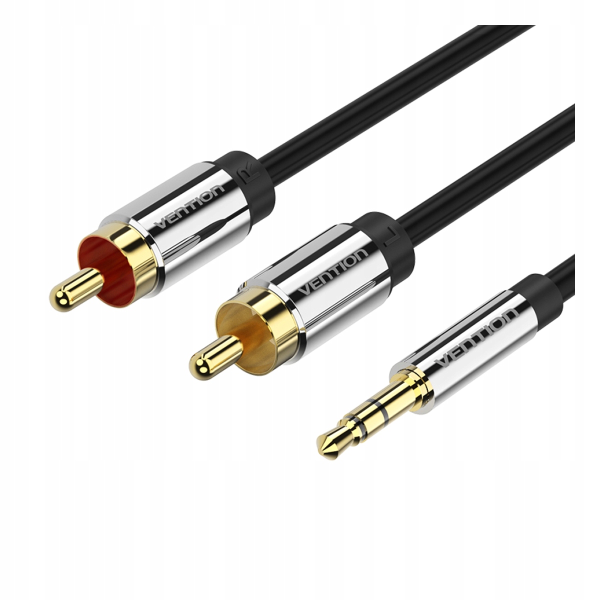 

Vention Kabel Przewód 3,5MM Mini JACK-2 Rca 1M