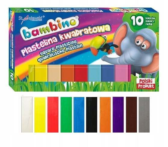 

Bambino Plastelina Kwadratowa