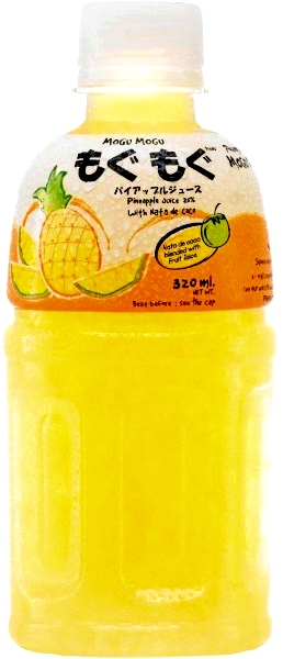 

Mogu Mogu Ananas z dodatkiem Nata de Coco 320ml