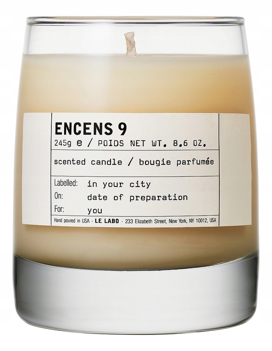Le Labo Encens 9 Vonná Svíčka 245g