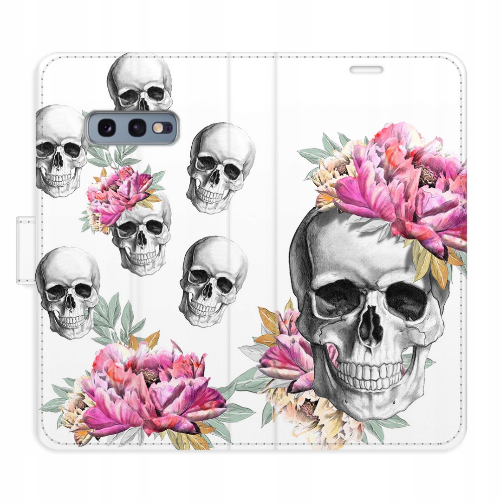 Etui z klapką iSaprio Crazy Skull do Samsung Galaxy S10e