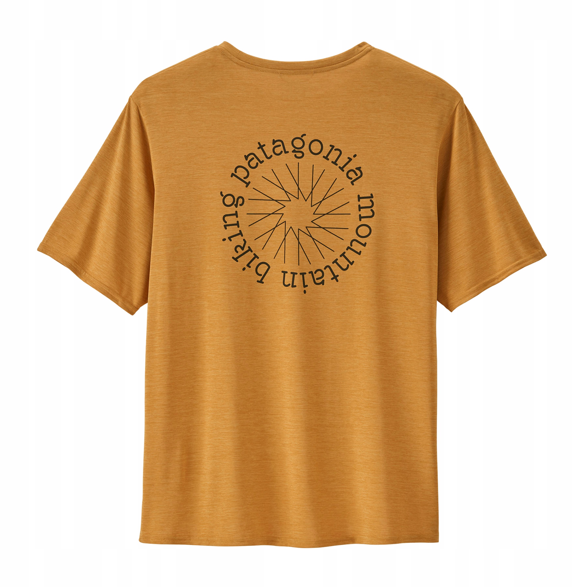 Koszulka męska Patagonia Cap Cool Daily Graphic Shirt Lands spoke gold XL