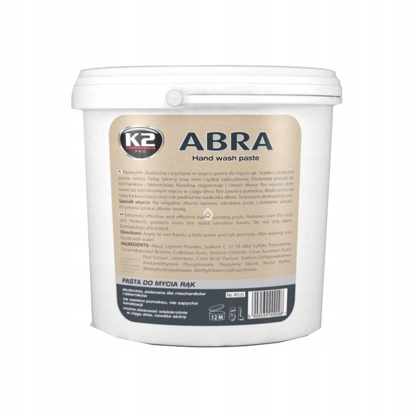 

K2 Abra Bac Pasta 5L. W525N Do Mycia Rąk, Antybakt