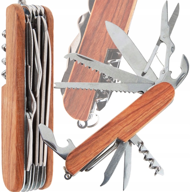 Multitool 14W1 Scyzoryk Kieszonkowy Wielofunkcyjny Nóż Składany