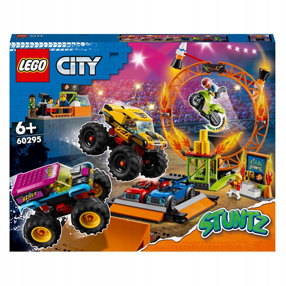 

Lego City 60295 Arena pokazów kaskaderskich 6+