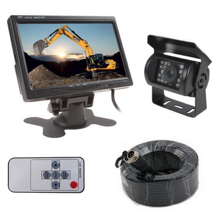 Súprava Na Cúvanie Monitor 7" Kamera 15 m Kábel