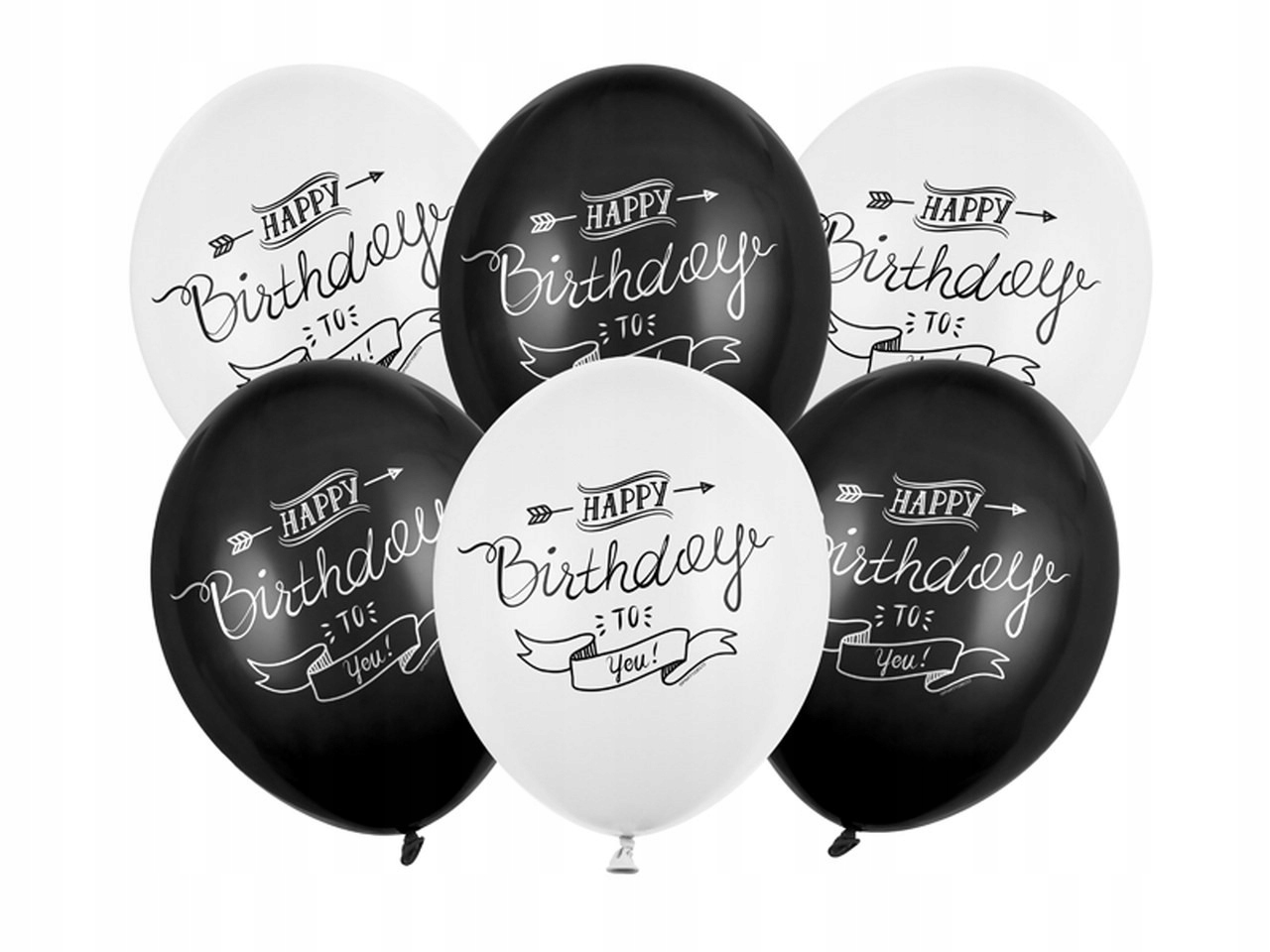 Balónky 30 cm, Happy Birthday, Pastel mix SB14P-258-000