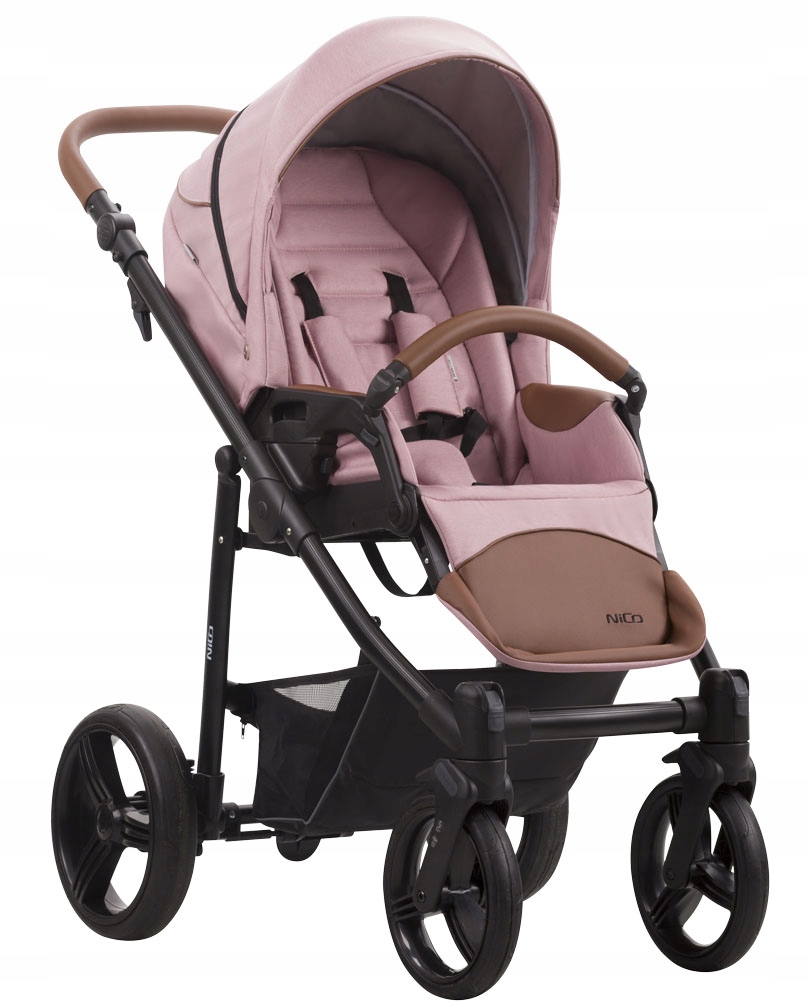 WÓZEK SPACEROWY BEBETTO NICO FOLIA UCHWYT KOLOR 01 Liczba kół 4