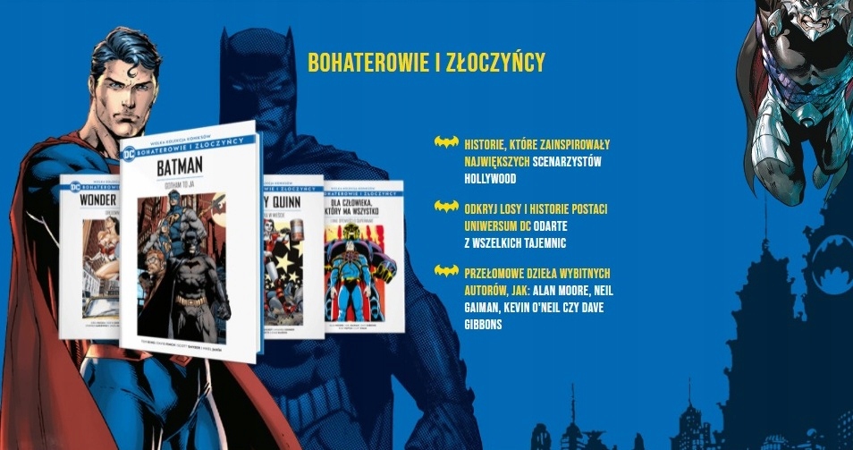 DC BOHATEROWIE I ZŁOCZYŃCY nr 1 BATMAN Język publikacji polski