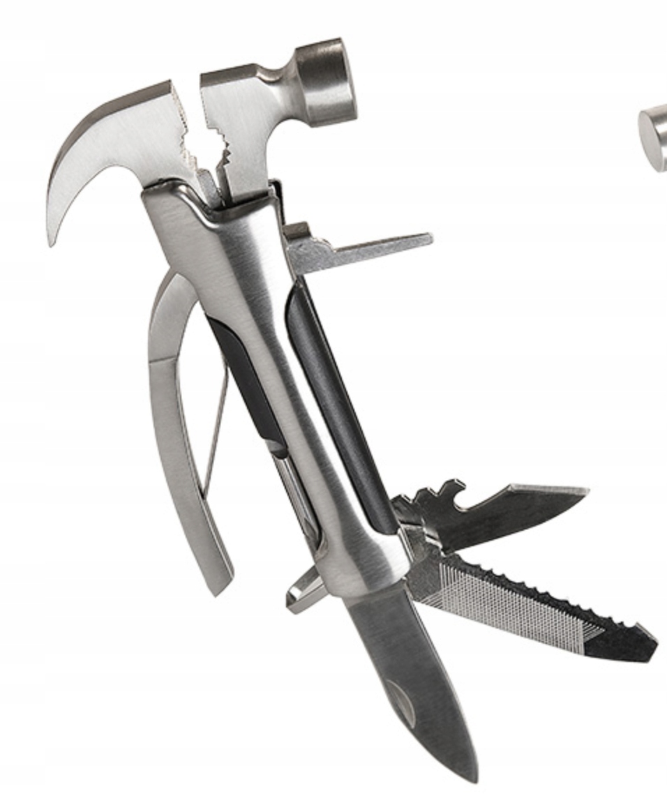 Multitool scyzoryk, młotek 15 w 1 Tracer Adventure TA002