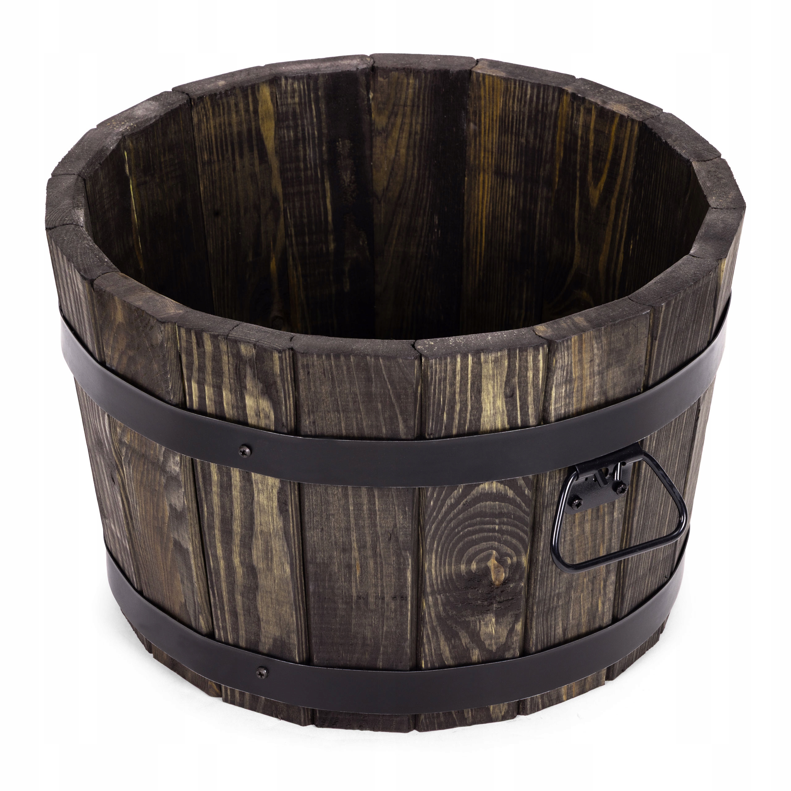 Záhradná Kvetináčka 50xH31 Veľká Obal Na Kvetináč Na Terasu Kvetinový Záhon Nízky