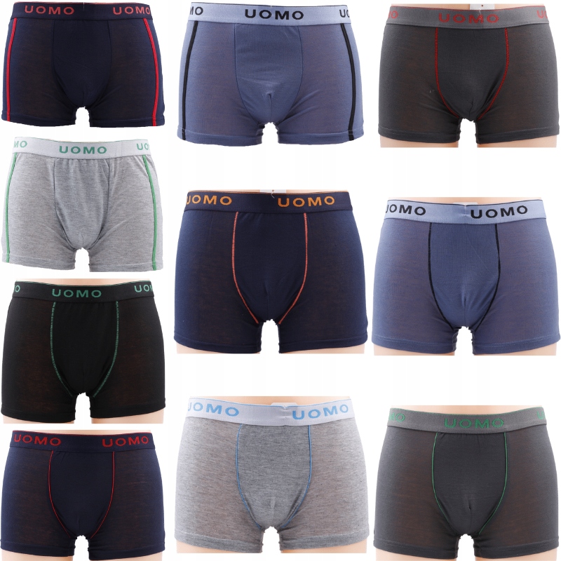 

10x Bokserki męskie sportowe bawełniane mix kolor