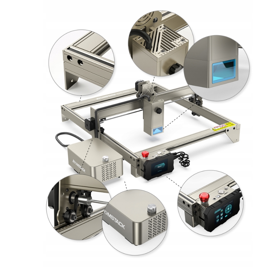 Grawerka laserowa ATOMSTACK S20 PRO 130W z pompą Kod producenta ATOMSTACK S20 PRO