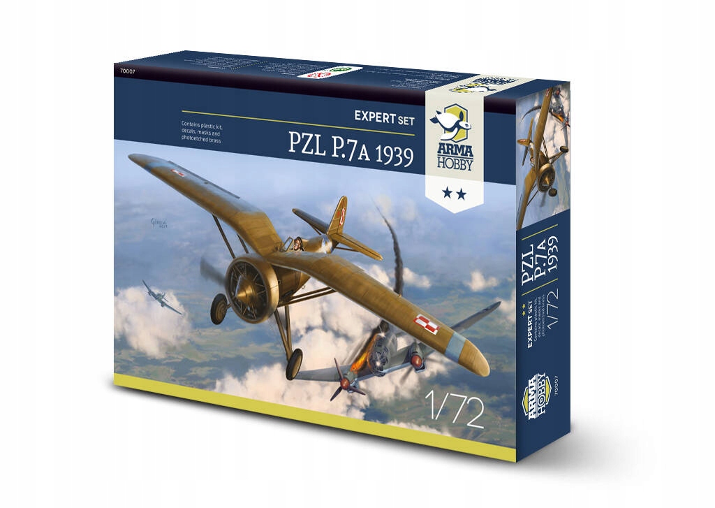 Arma Hobby Pzl P.7a 1939 1:72 (Expert Set)