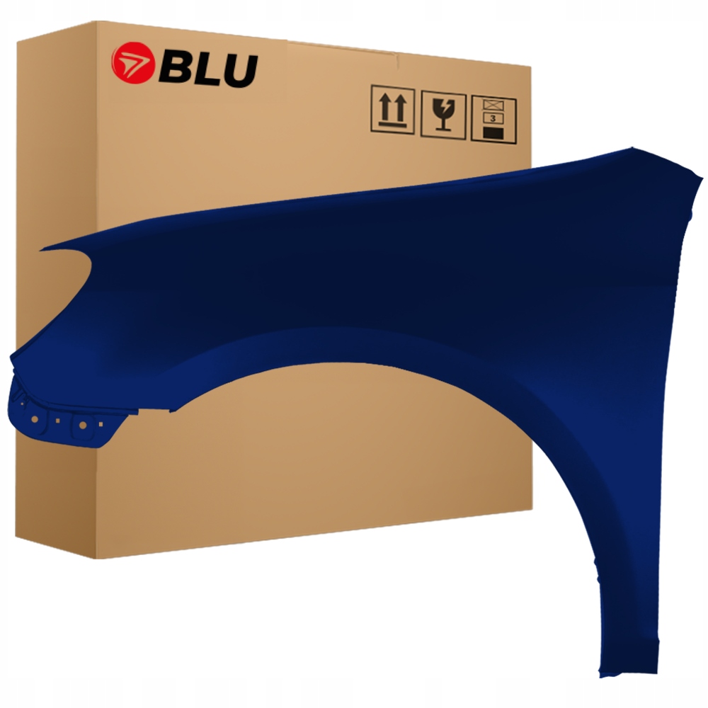 Blu Blatník Vw Golf VI 6 LD5Q levý modrý 08-16 přední kombi