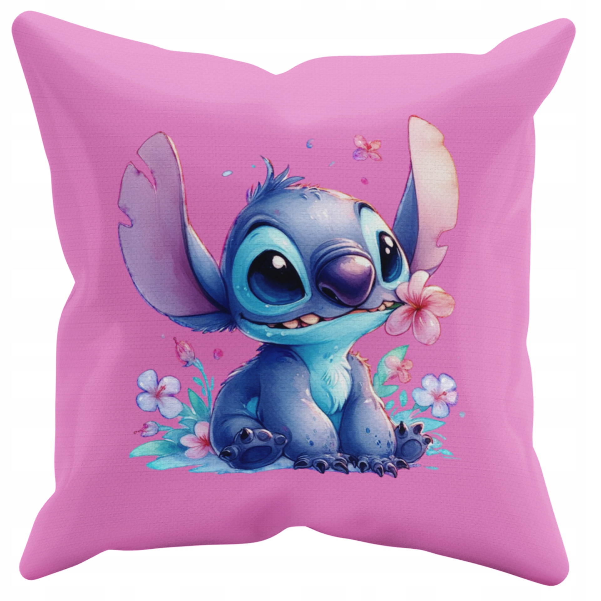 POSZEWKA NA PODUSZKĘ JAŚKA DO PRZEDSZKOLA STICZ SŁODZIAK + IMIĘ GRATIS Kolor dominujący odcienie różu