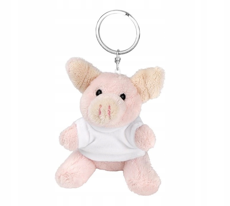 

Brelok Pluszowy breloczek do kluczy Maskotka pig