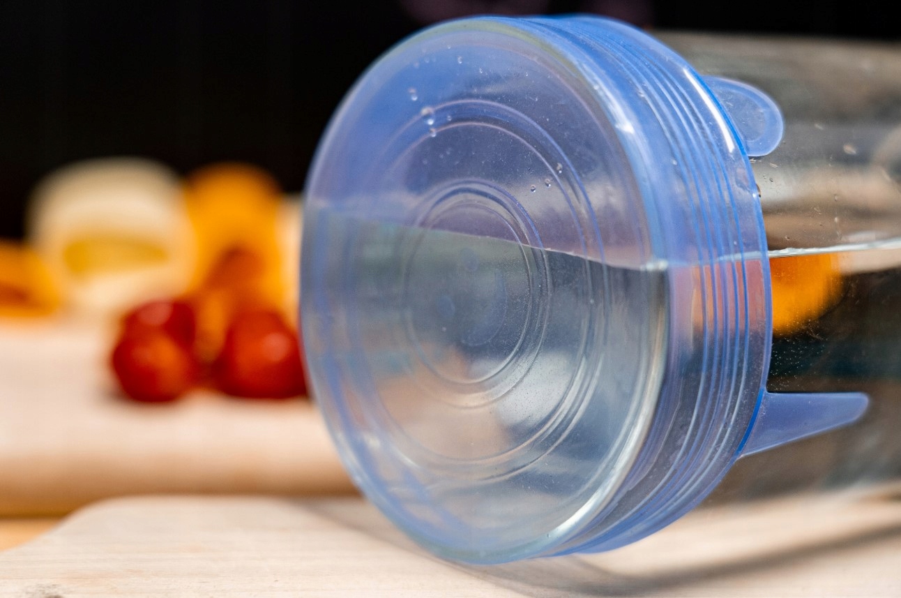 POKRYWKI SILIKONOWE UNIWERSALNE DO ŻYWNOŚCI 6SZT Rodzaj słoiki i zakrętki