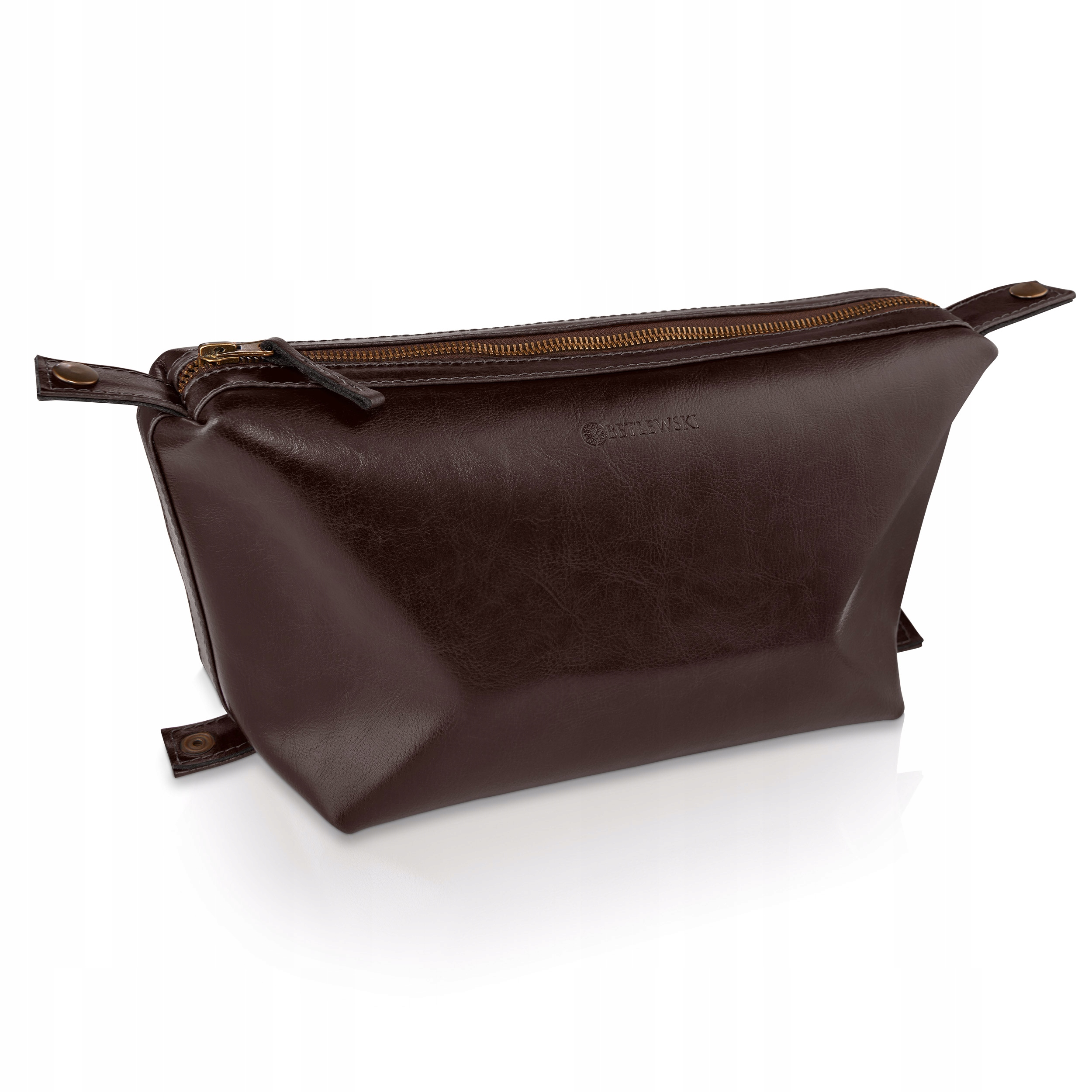 

Betlewski Kosmetyczka męska duża skórzana podróżna