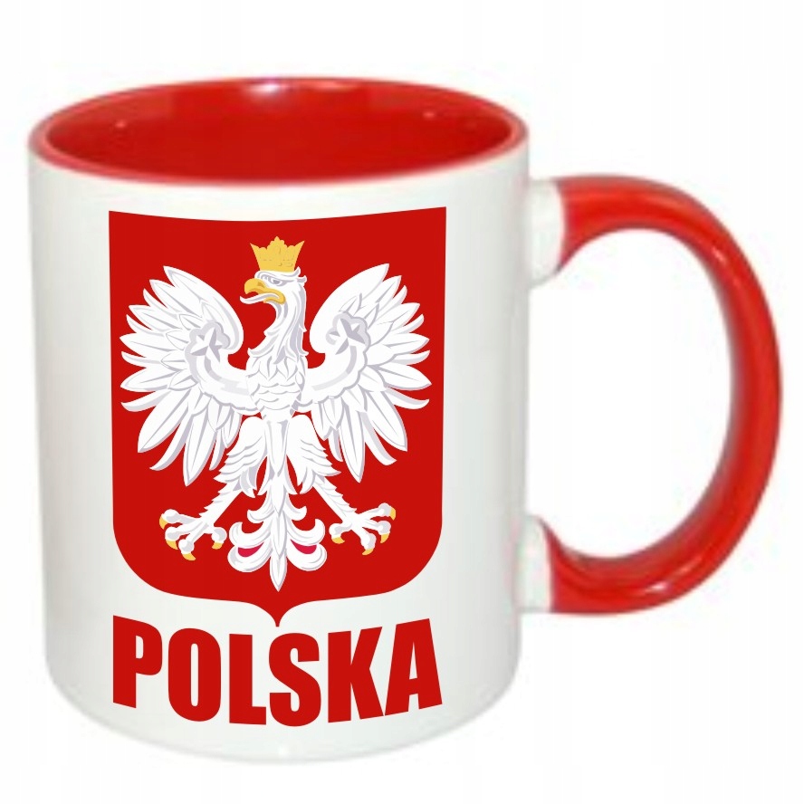 

Polska I love Poland ,Kubek biało czerwony
