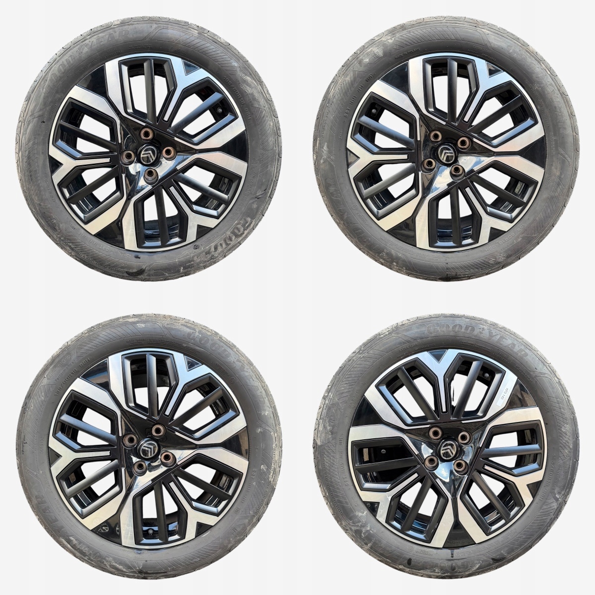 discs wheels tyres CITROEN C4 III GOODYEAR 195/60/18" 6MM summer