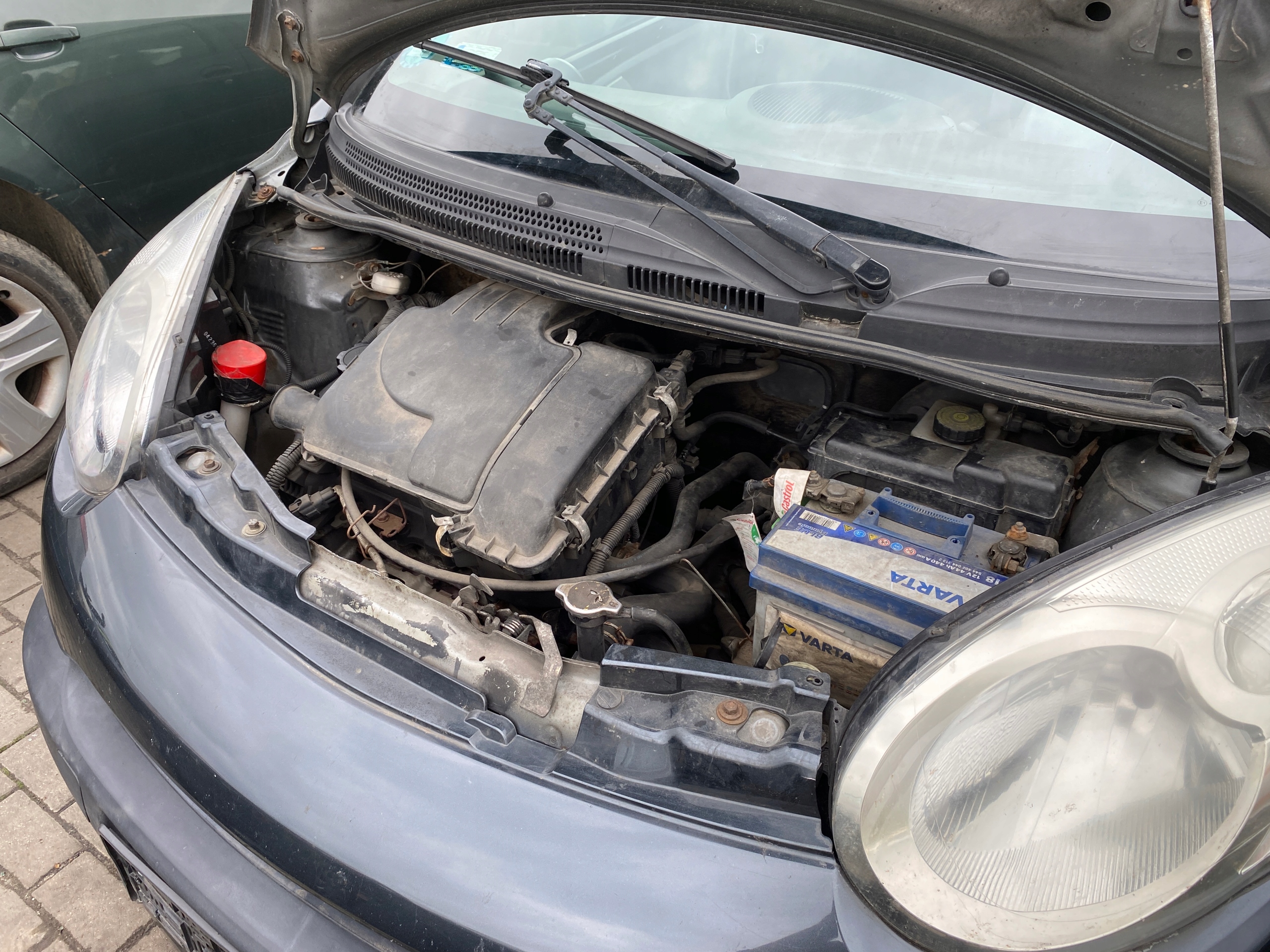 engine 1.0 CFB 1KR-B52 247624 km przebieg Citroen C1 05-14