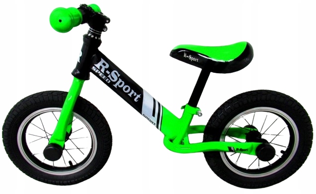 Rowerek biegowy R8 R-Sport 12'' Pompowane koła, łożysko w kierownicy