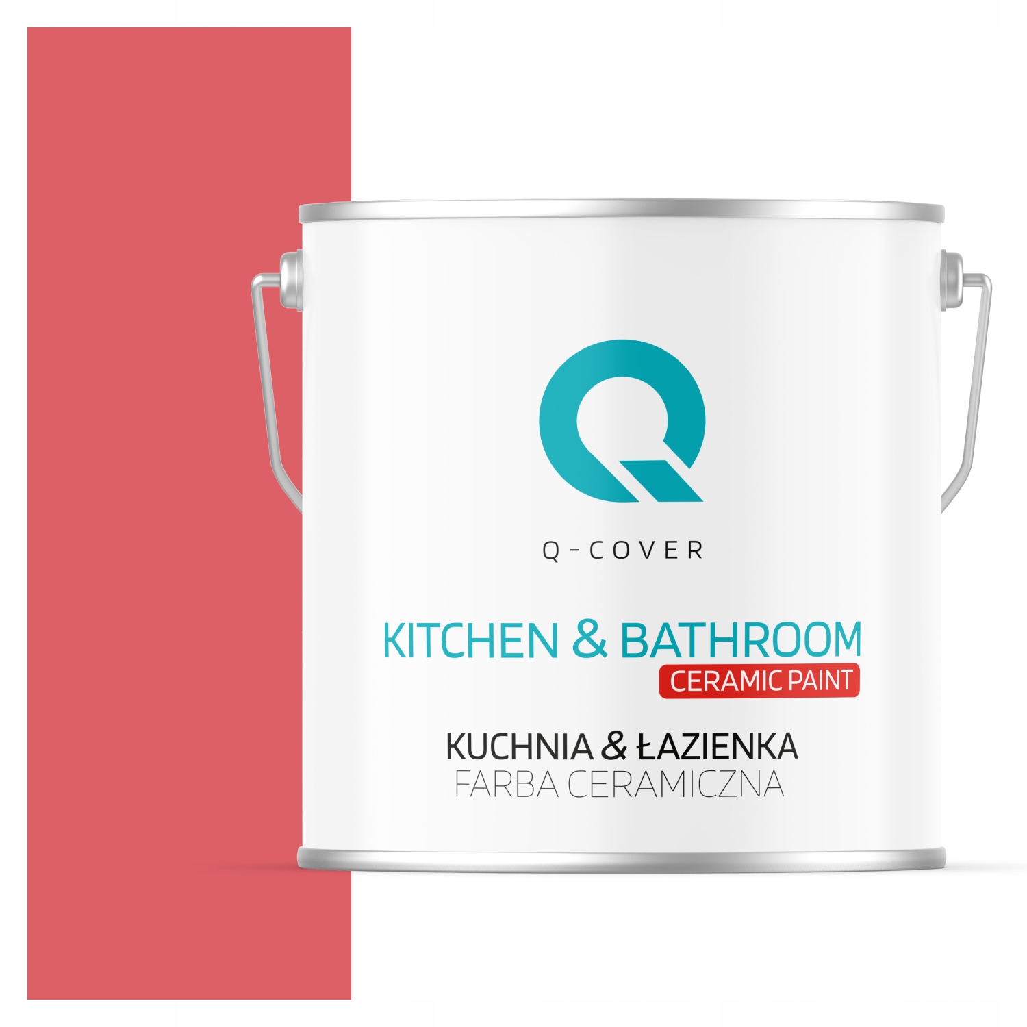 Farba Kúpeľňa Kuchyňa Vodotesná Farba Červená H3525 Hlboká Matná 5 L