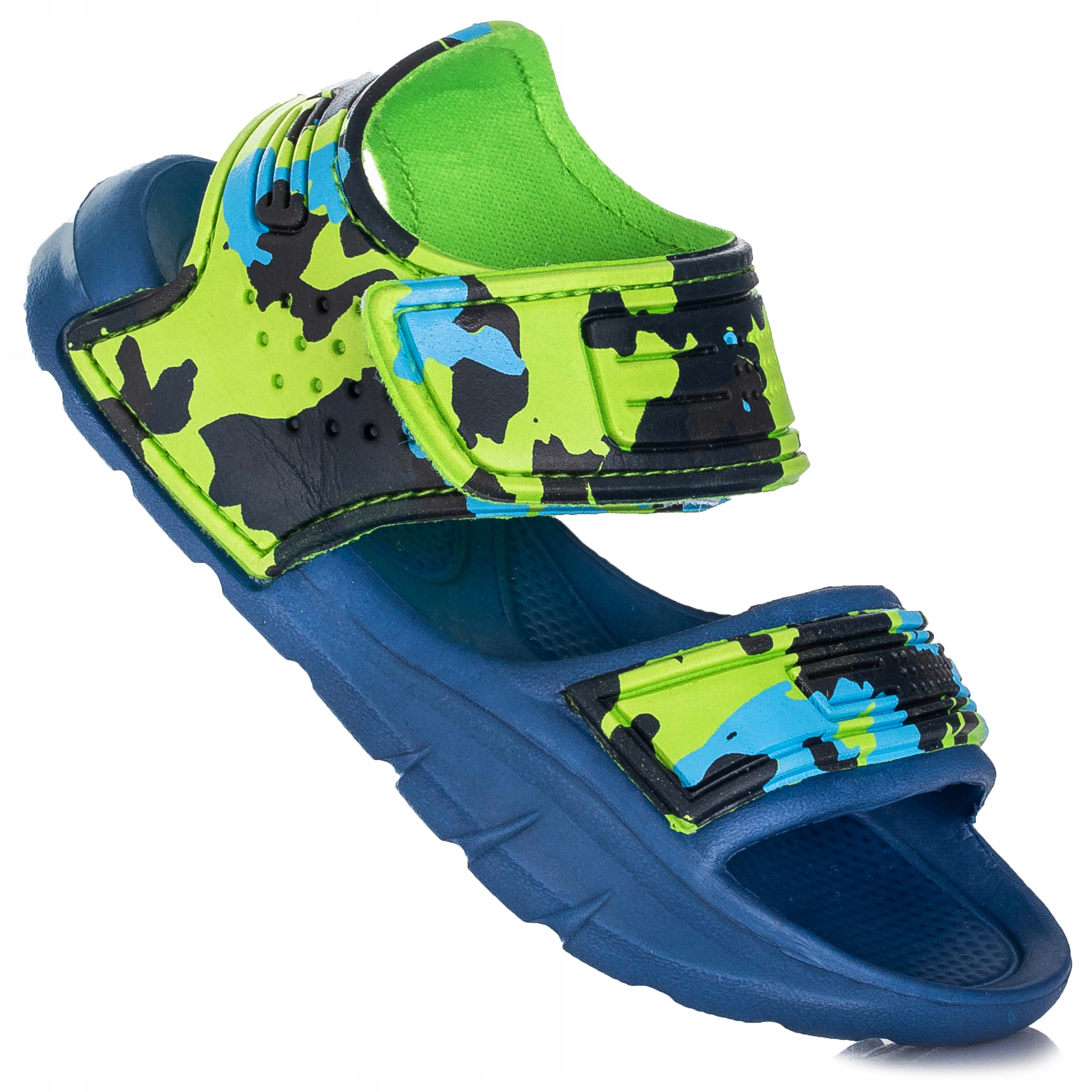 

Sandały dziecięce Malemo Kids Navy/lime