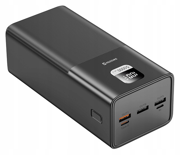 Swissten Powerbank 50000 mAh 3x Usb-a Usb-c 100W do telefonów laptopów