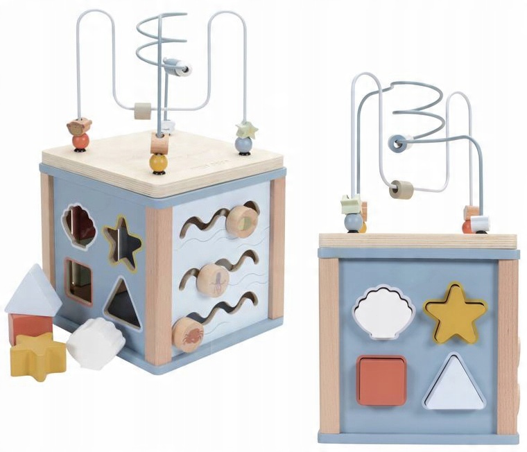 

Little Dutch Kostka Aktywizująca Edukacyjna Sorter