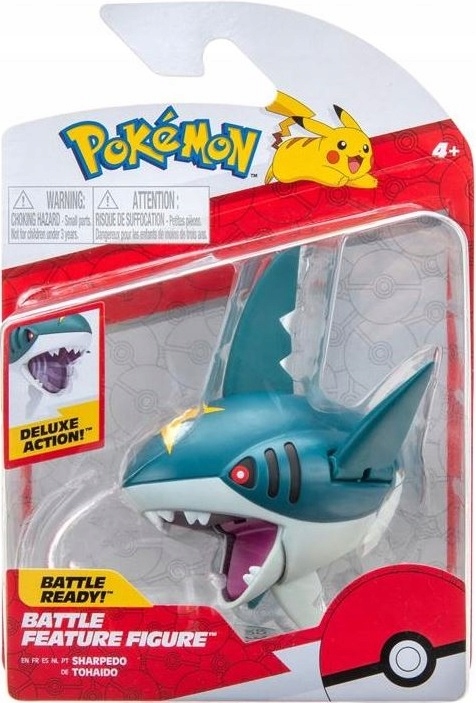 

Pokemon Oryginalna Figurka Jazwares Sharpedo