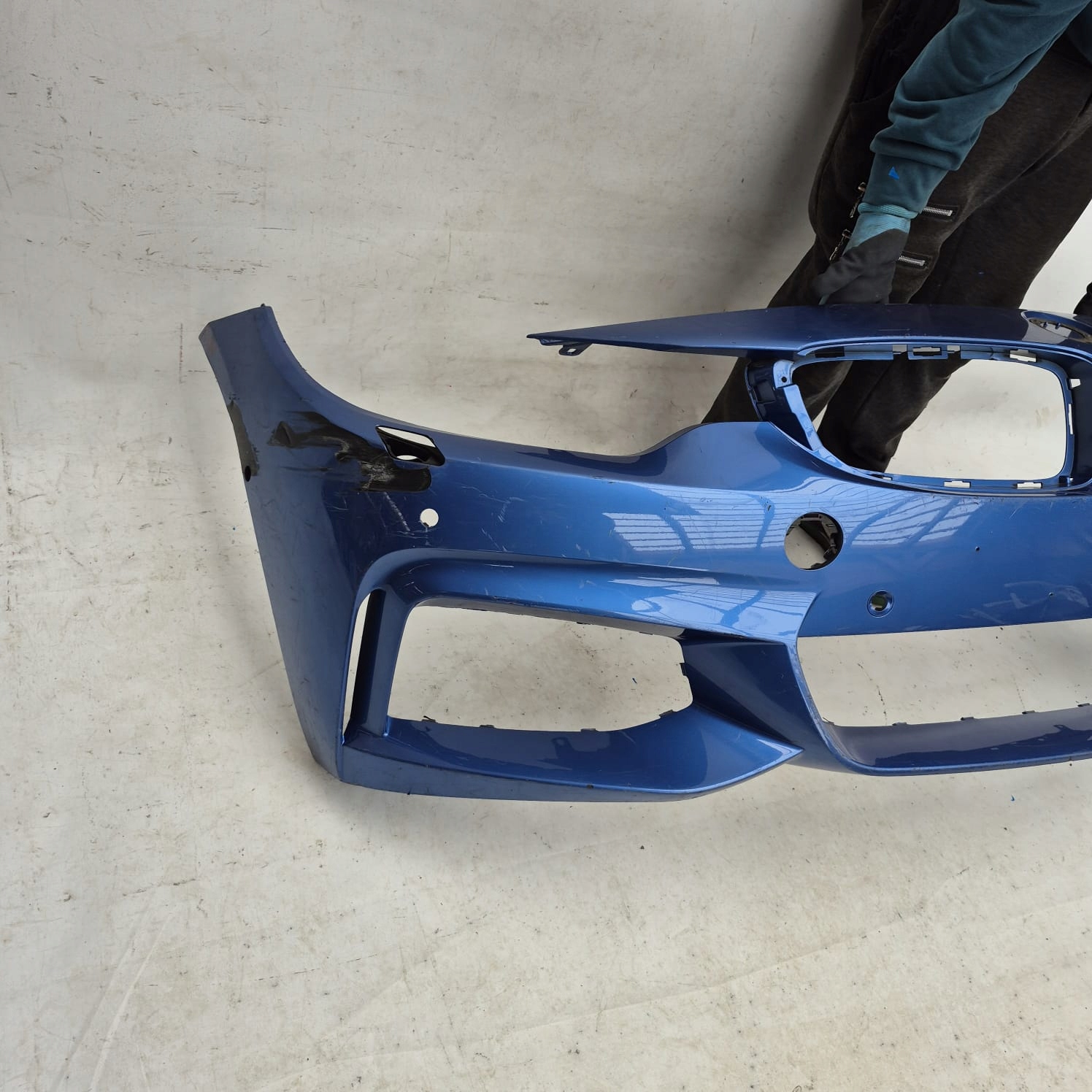 BMW 4 F32 m-packet 13-21 bumper front front washer 6XPDC